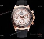 V3 Version Noob Factory Rolex Daytona Rubber Band Rose Gold Watch